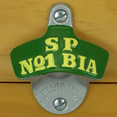 South Pacific SP No.1 BIA Beer Wall Mount Bottle Opener