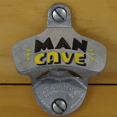 Man Cave Wall Mount Bottle Opener US Made