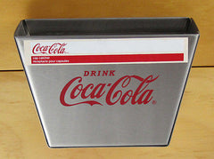 Coca Cola Coke Stainless Steel Cap Catcher for Wall Mount Bottle Opener