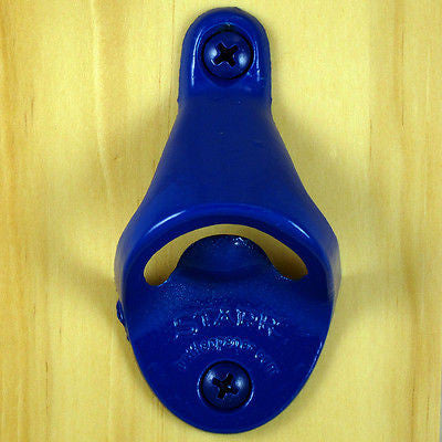 Starr Blue Standard Type Wall Mount Bottle Opener