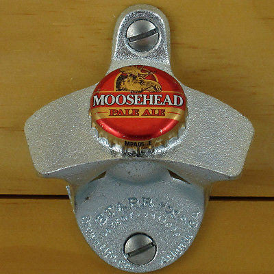 Moosehead Red Pale Ale Wall Mount Bottle Opener