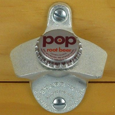   Pop Root Beer Starr X Wall Mount Bottle Opener