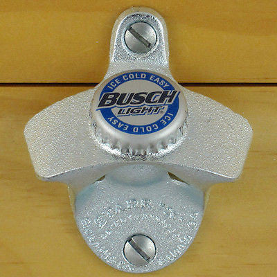 Busch Light Beer Wall Mount Bottle Opener