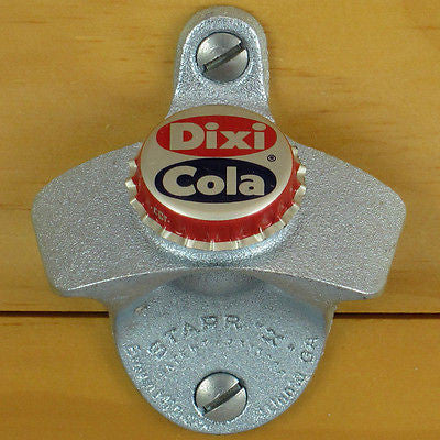 Dixi Cola Vintage Bottle Cap Wall Mount Bottle Opener