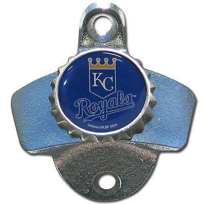 Kansas City Royal Wall Mount Bottle Opener MLB