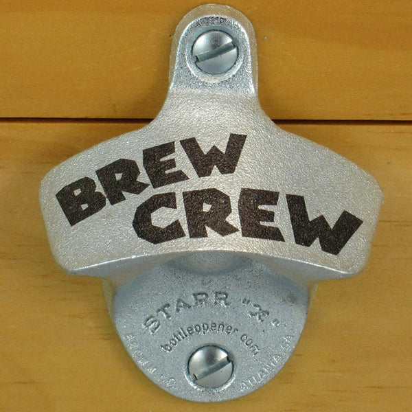 Brew Crew Starr X Wall Mount Bottle Opener