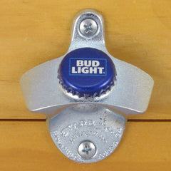 BUD LIGHT Budweiser BOTTLE CAP Starr X Wall Mount Opener