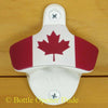 White CANADIAN FLAG Combo Starr X Wall Mount Bottle Opener Metal Catcher Canada