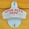 Open Beer Here Starr X Cast Iron Bottle Opener