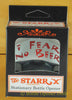 I FEAR NO BEER Starr X Wall Mount Bottle Opener