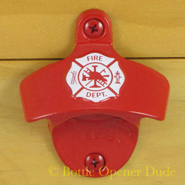 Fireman Maltese Cross Starr X Bottle Opener